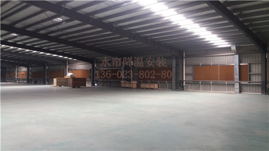 注塑車(chē)間通風(fēng)降溫水簾更換安裝維修